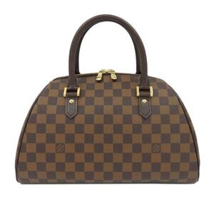 Louis Vuitton Rivera Damier Ebene Shoulder Bag Brown